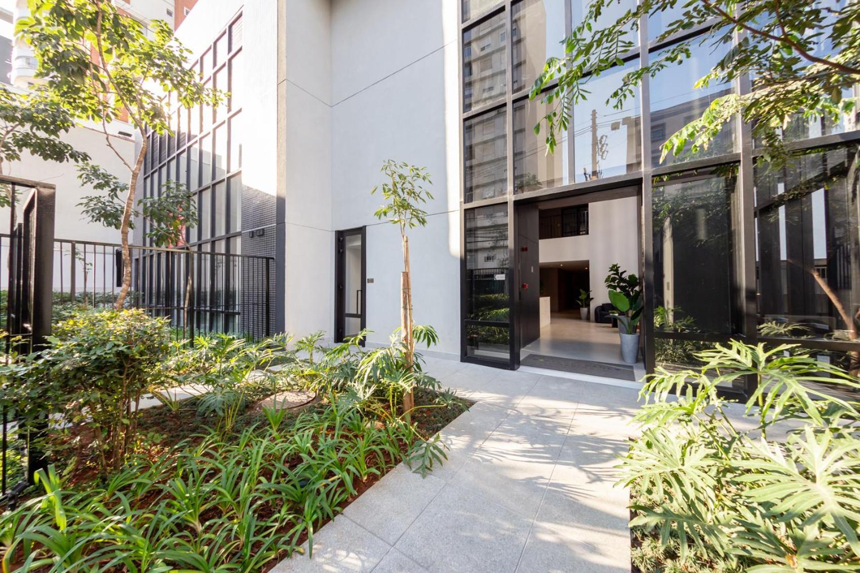 サンパウロCharlie Contemporaneo Jardinsアパートメント エクステリア 写真